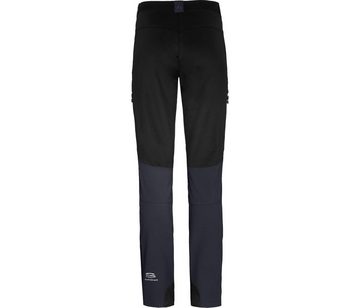 Bergson Outdoorhose BRYNE Damen Winter Softshellhose, mit warmem Innenfleece und voll elastischem Gesäßeinsatz, Normalgrößen, Nacht blau