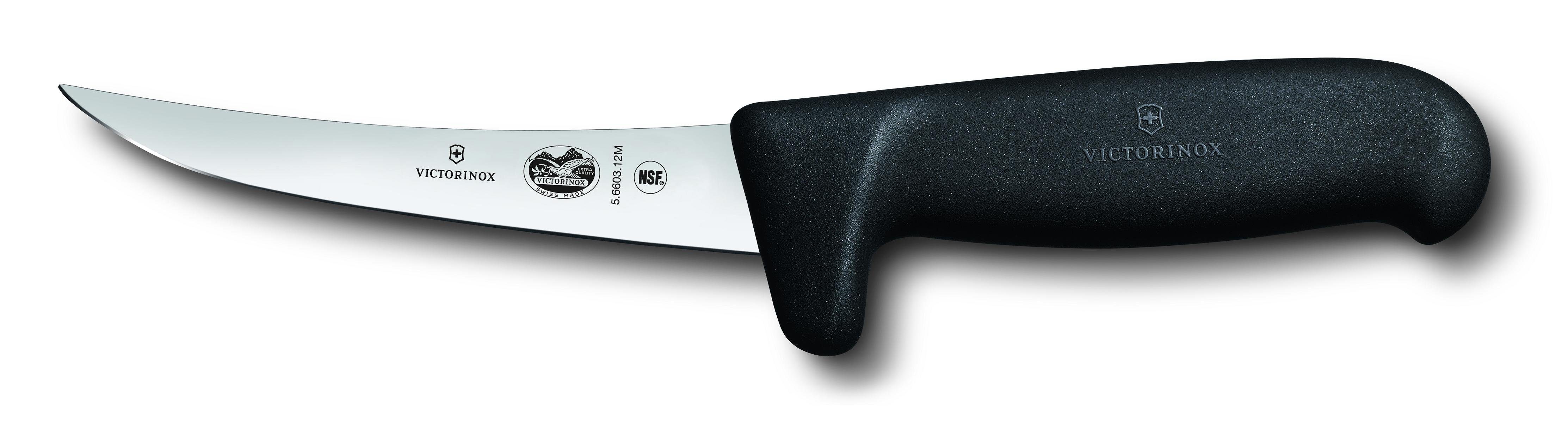 Victorinox Taschenmesser Fibrox Grip Safety Schl.,schwarz,12cm Ausbeinmesser,Norm