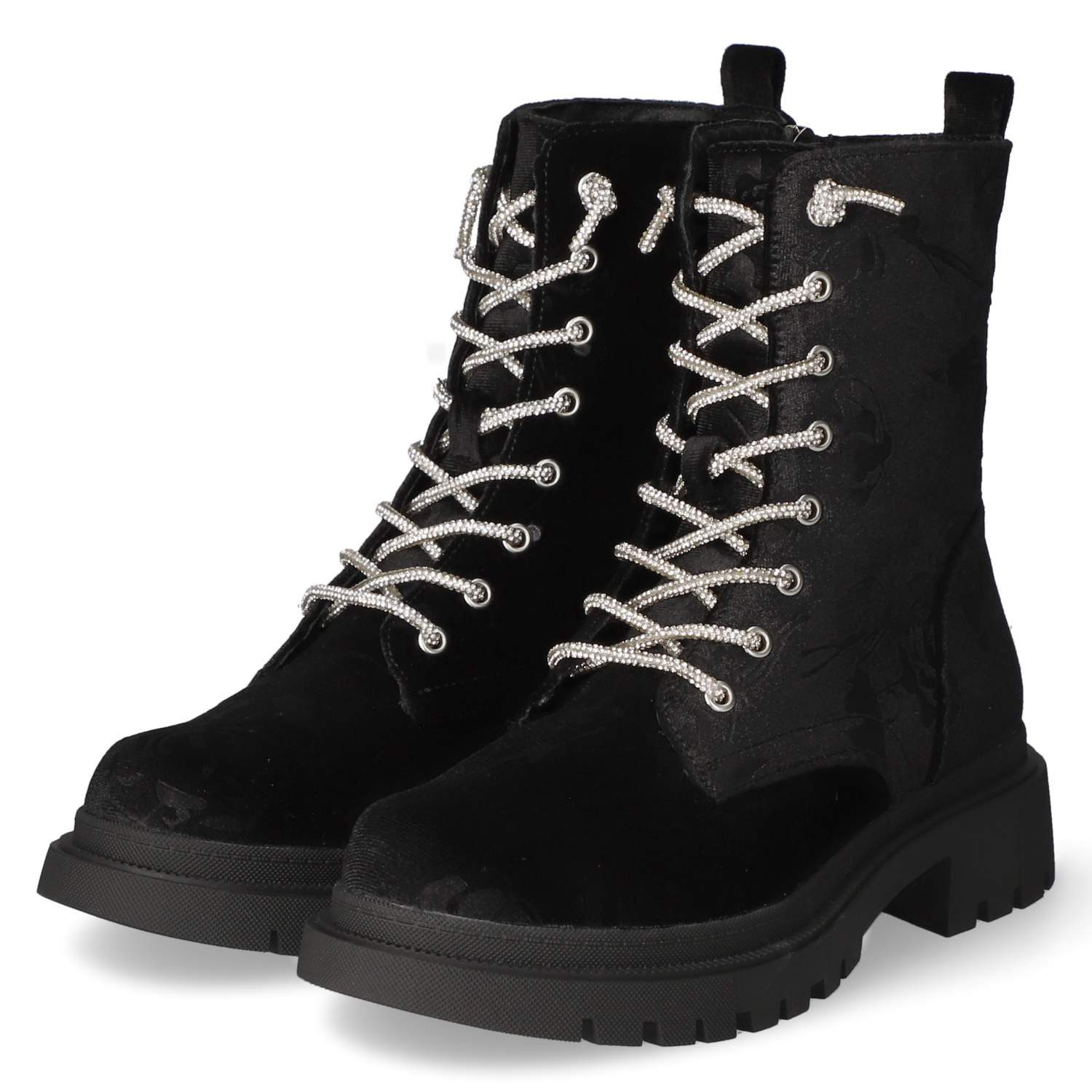 La Strada La Strada Schnürstiefeletten 2405206 4501 Damen Textil black Schnürstiefel
