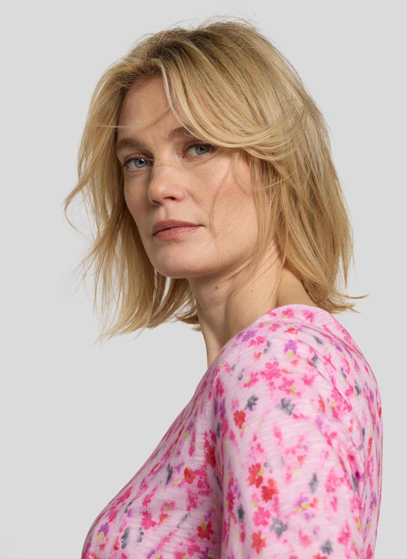 Rabe T-Shirt mit floralem Muster