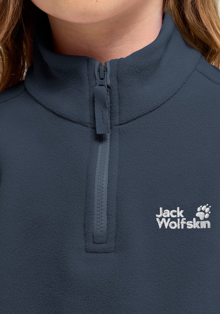 Jack Wolfskin Fleecepullover TAUNUS 100 HZ K mit leichtem Fleece, aus Polyester