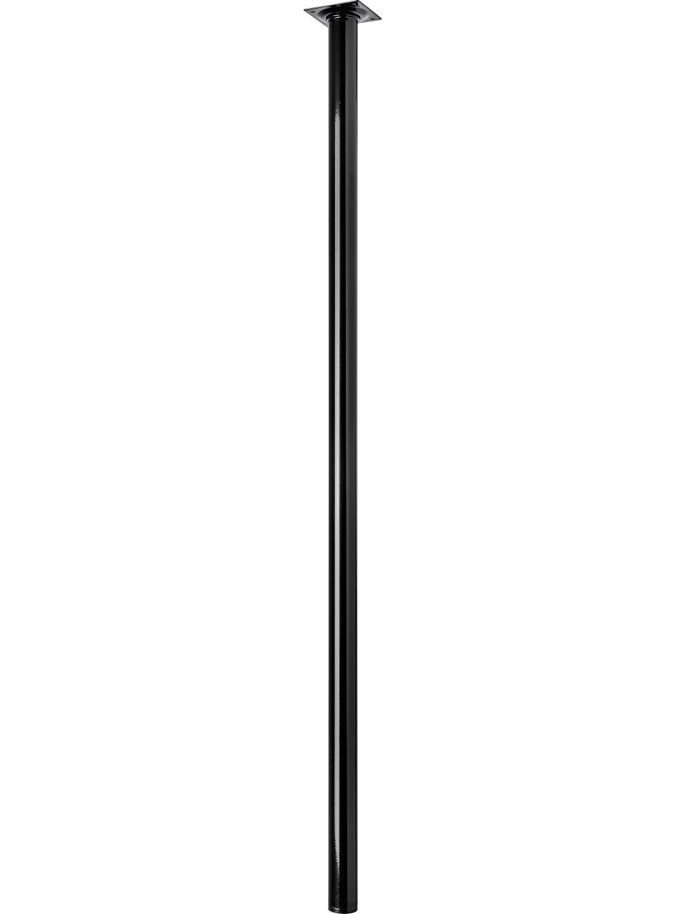 Hettich Tischbein Hettich Tischbein 3,0 x 90 cm Stahl schwarz - 1