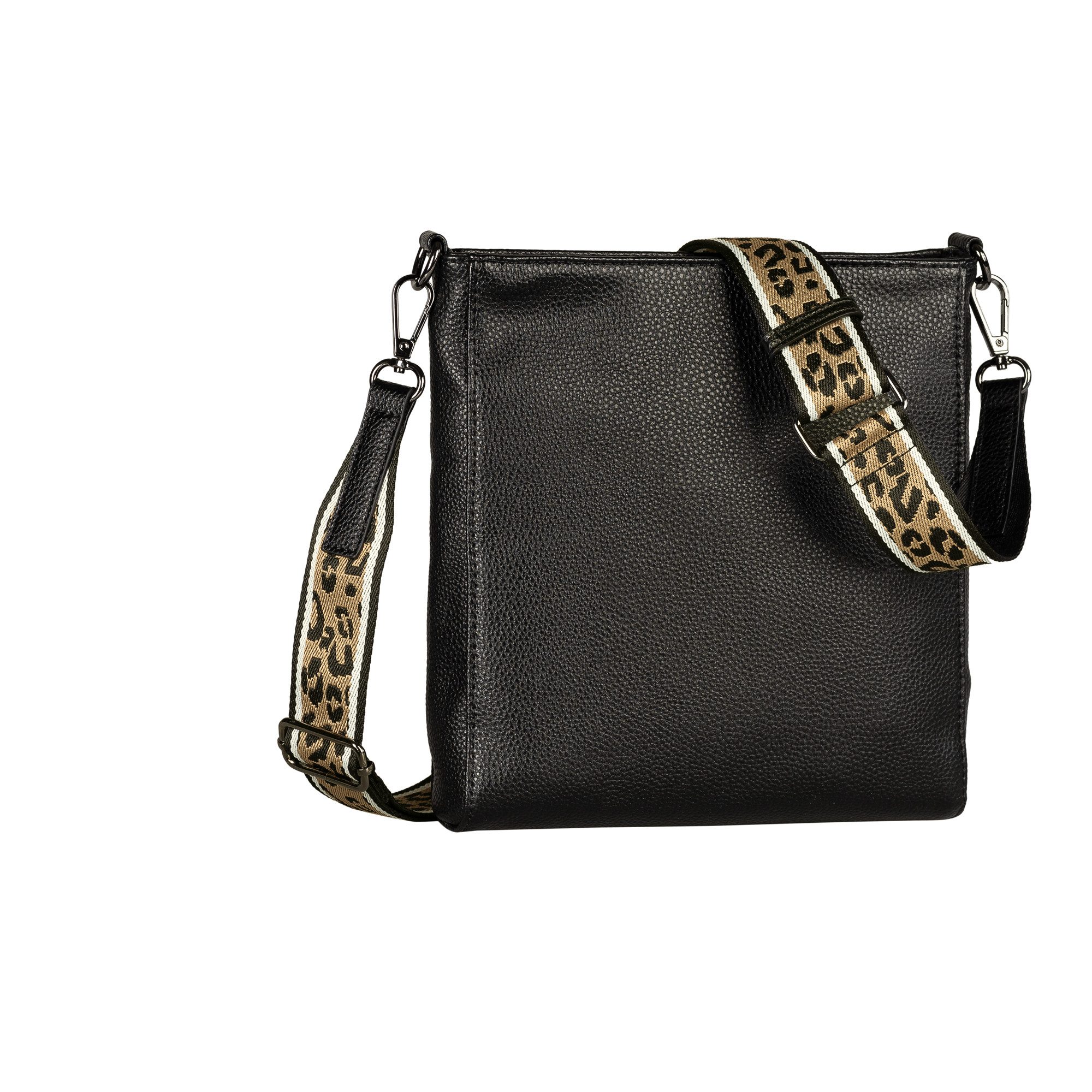 Gabor Umhängetasche Silena (Set, 2 Teile), hochwertig gewebte Gurtband und ein filigranes Logo