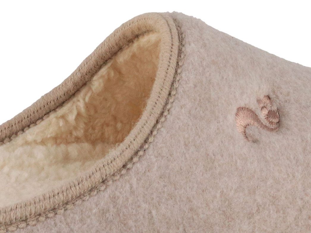 thies Organic Slipper Damen Hausschuh