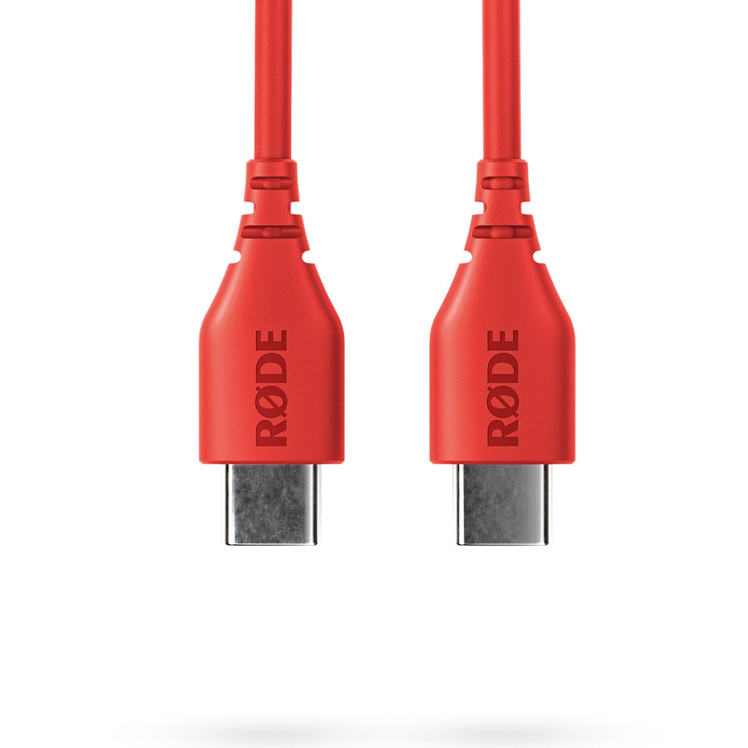 RØDE Rode USB-Kabel SC22-R USB-C auf USB-C Kabel 30cm Rot USB-Kabel, USB-C, auf USB-C (30 cm), Hochwertig und gut abgeschirmt