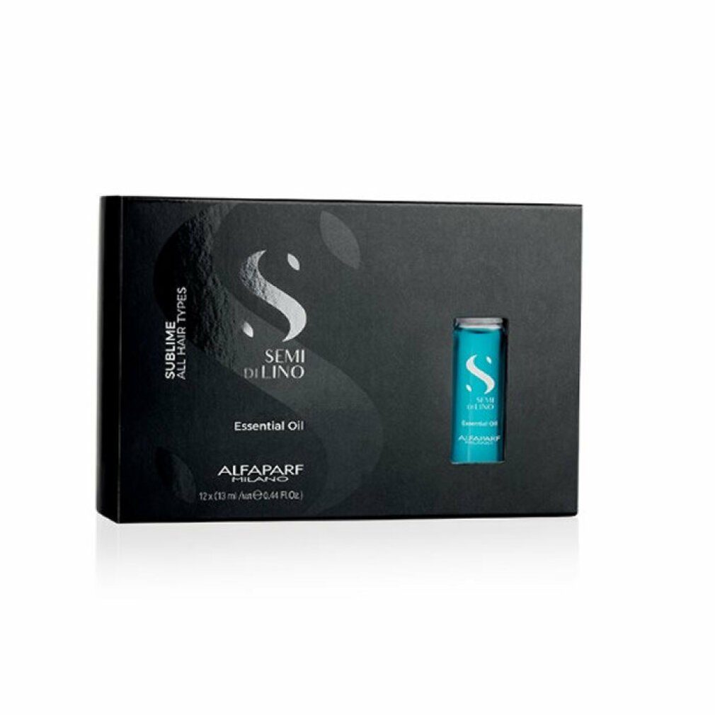 Alfaparf Haaröl Milano Semi Di Lino Sublime Essential Oil Ampoules 12x13ml