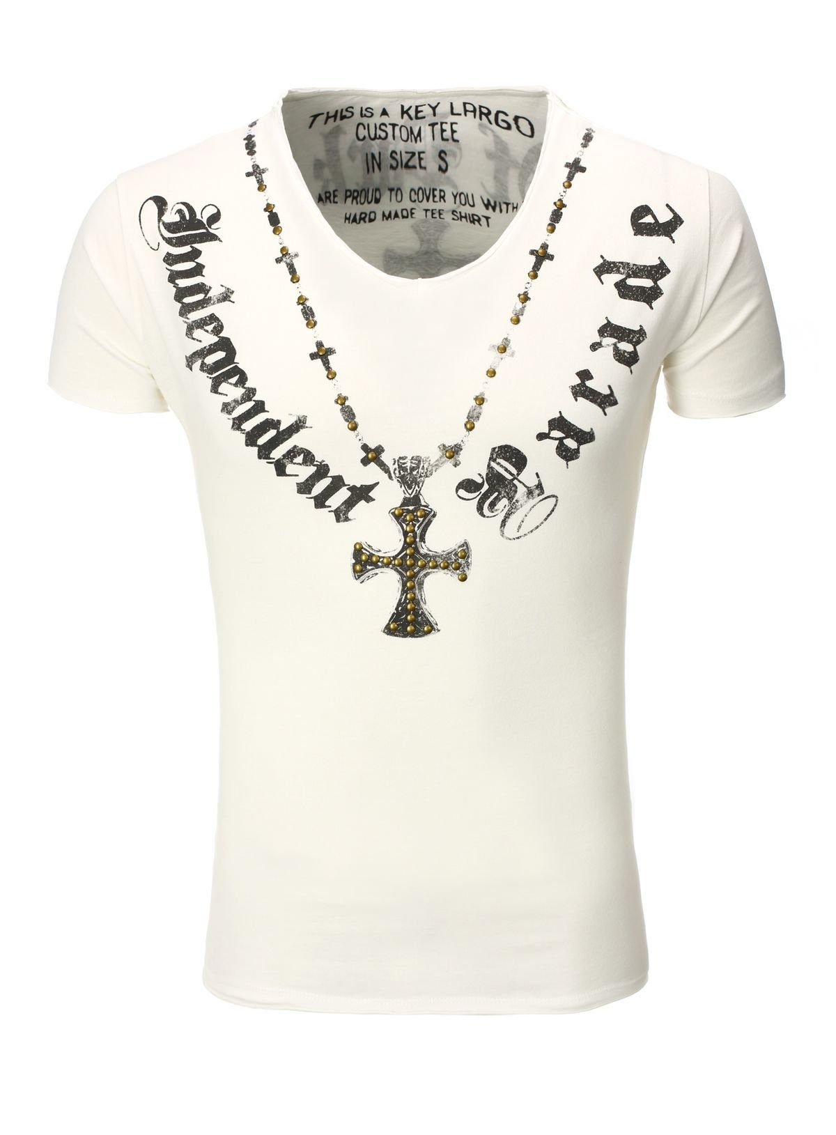 Key Largo T-Shirt T-Shirt Independent Kreuz günstig online kaufen