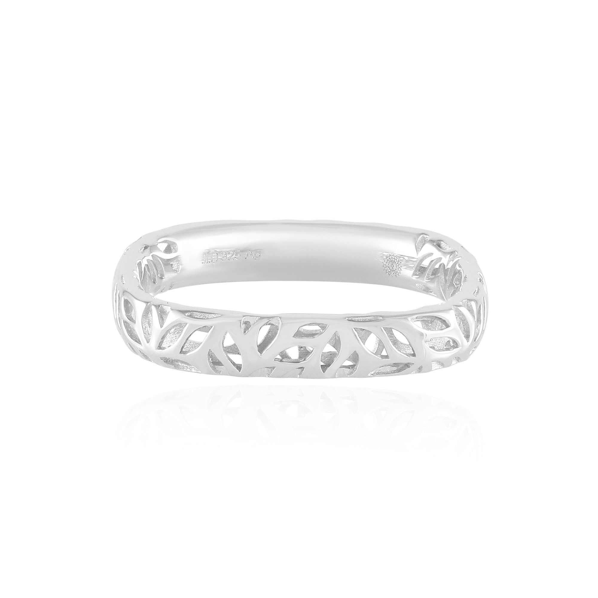 Cavill Silberring Schicker Ring aus rhodiniertem Silber (1-tlg)