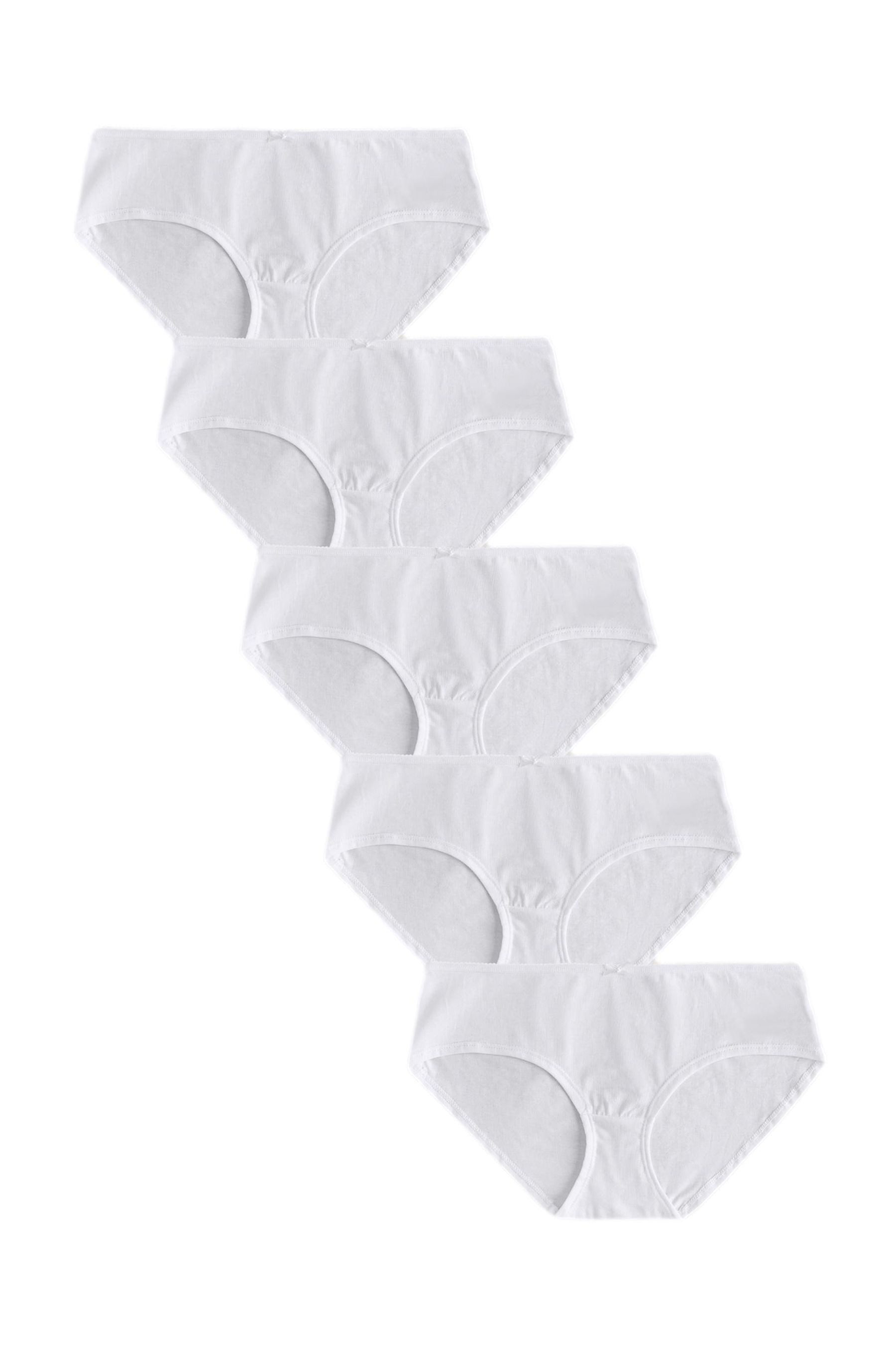 Schlüpfer Midi-Slips im 5er-Pack mit hohem Baumwollanteil