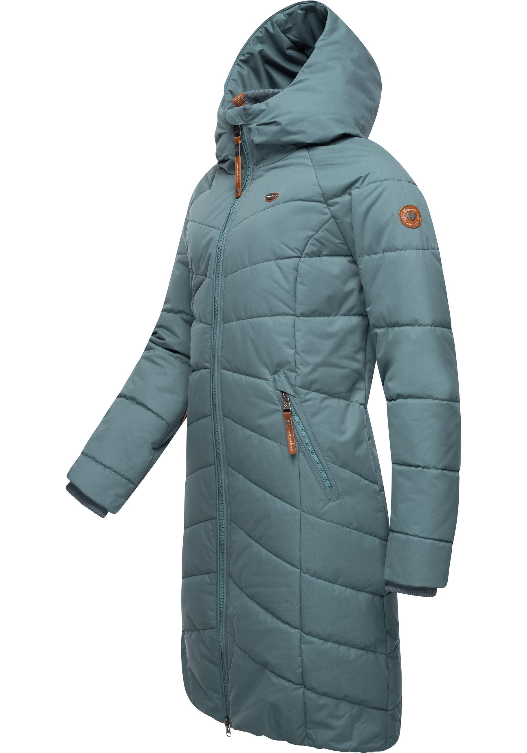 Ragwear Steppmantel Dizzie Coat Wasserdichter Winterparka mit gefütterter K günstig online kaufen