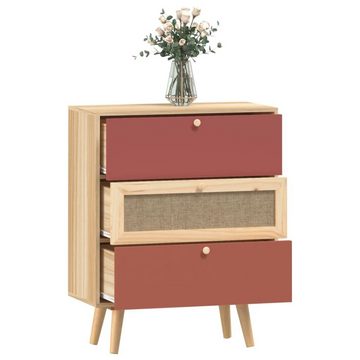 vidaXL Fächerschrank Sideboard mit Schubladen 60x30x75 cm Holzwerkstoff (1-St)