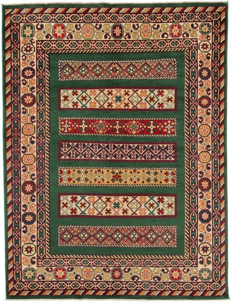Orientteppich Afghan Mauri 156x204 Handgeknüpfter Orientteppich, Nain Trading, rechteckig, Höhe: 6 mm