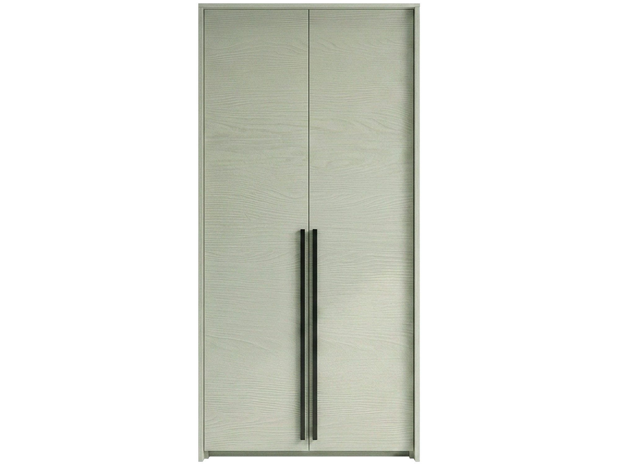 Beautysofa Drehtürenschrank GIANA 2‑türig (im modernen Stil, mit Kleiderstange und 2 Ablagefächern) Breite: 105 cm