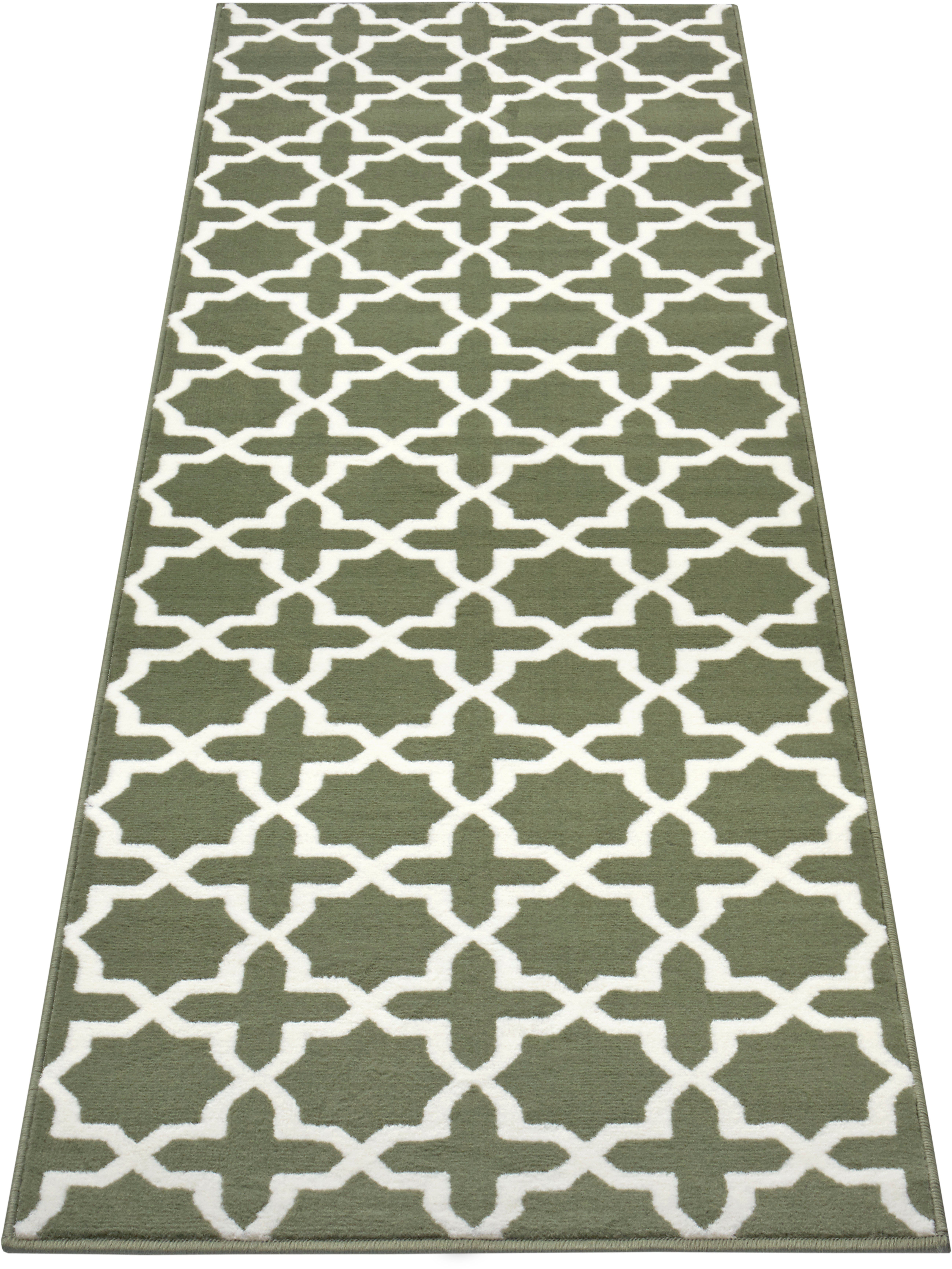 HANSE Home Läufer Glam, rechteckig, Höhe: 9 mm, Kurzflor, Modern, Weich, Wohnzimmer Teppich, Flur, Eingang, Deko