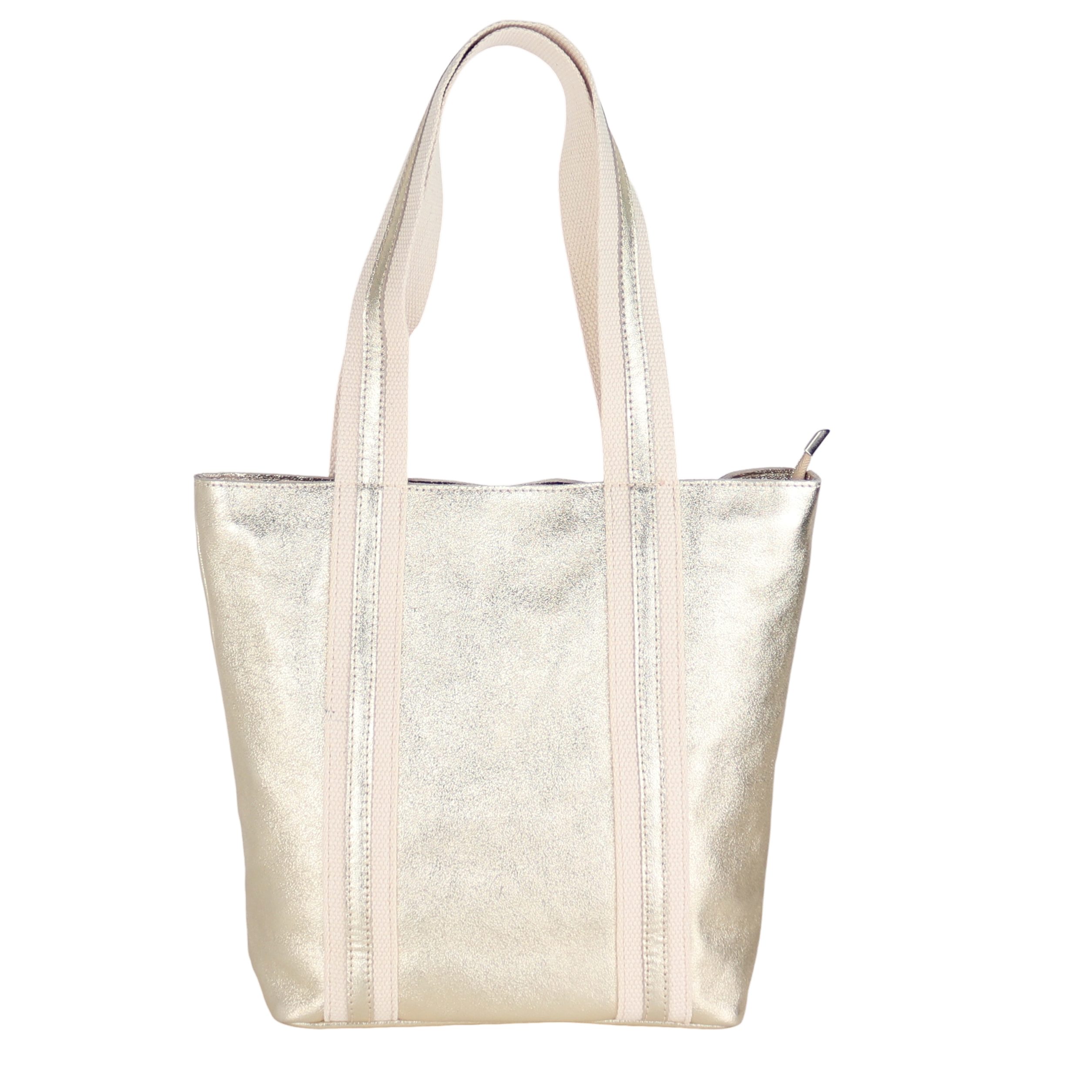 MIRROSI Shopper aus Echtleder, Made in Italy, Shopper Tasche, Tragetasche (30x35x12cm) mit Stauraum A4 Ordner