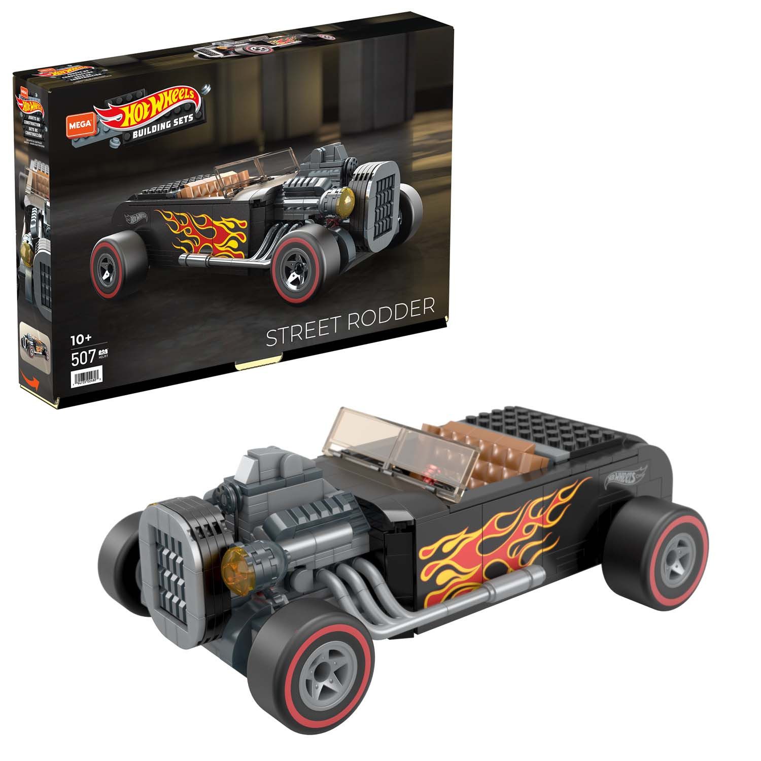Mattel® Mattel HDJ97 - Mega Construx Hot Wheels Collector Street Rodder Konstruktions-Spielset