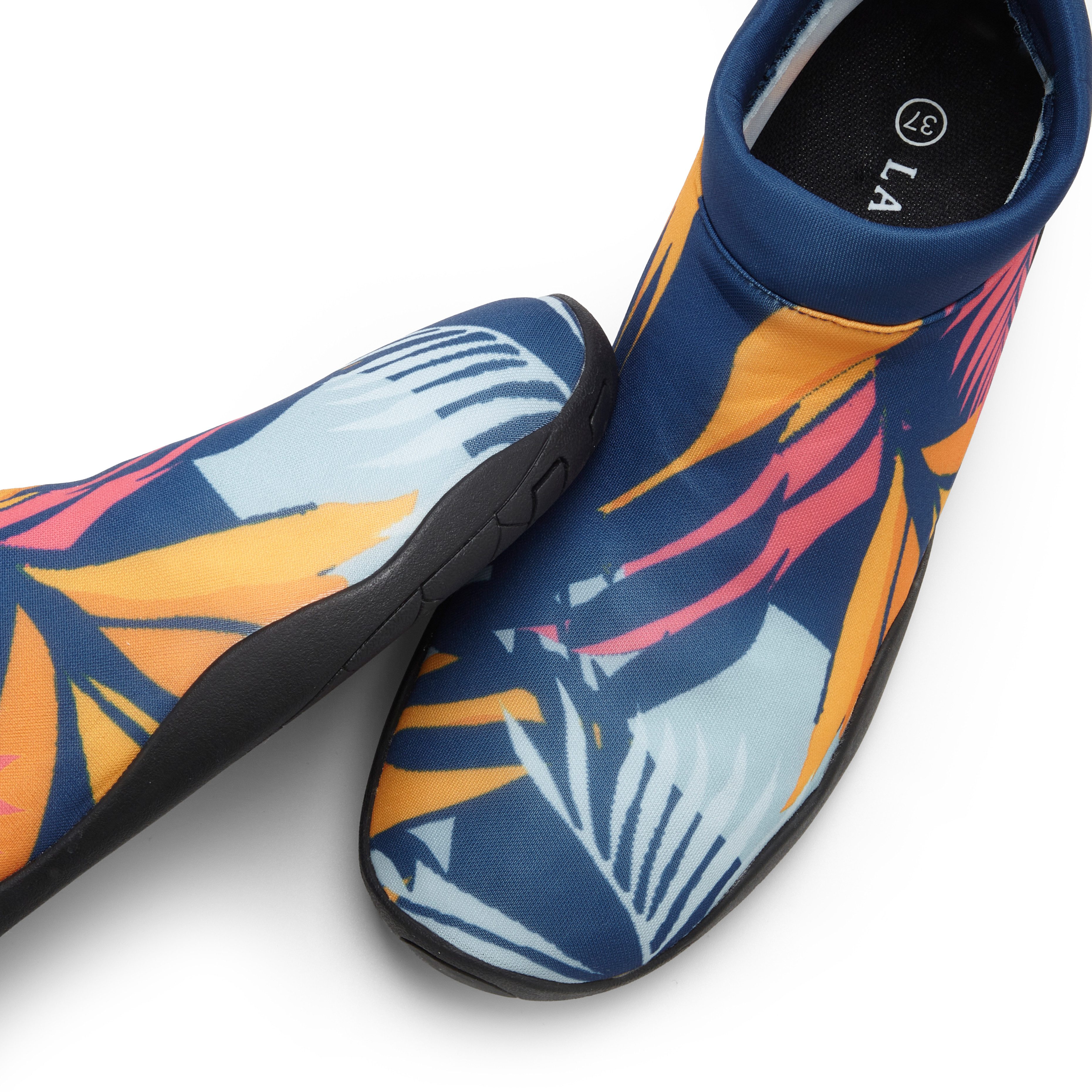LASCANA Badelatsche, Badeschuhe Badeschuh Aquaschuh, Slipper, Wasserschuh ultraleicht und schnelltrocknend VEGAN