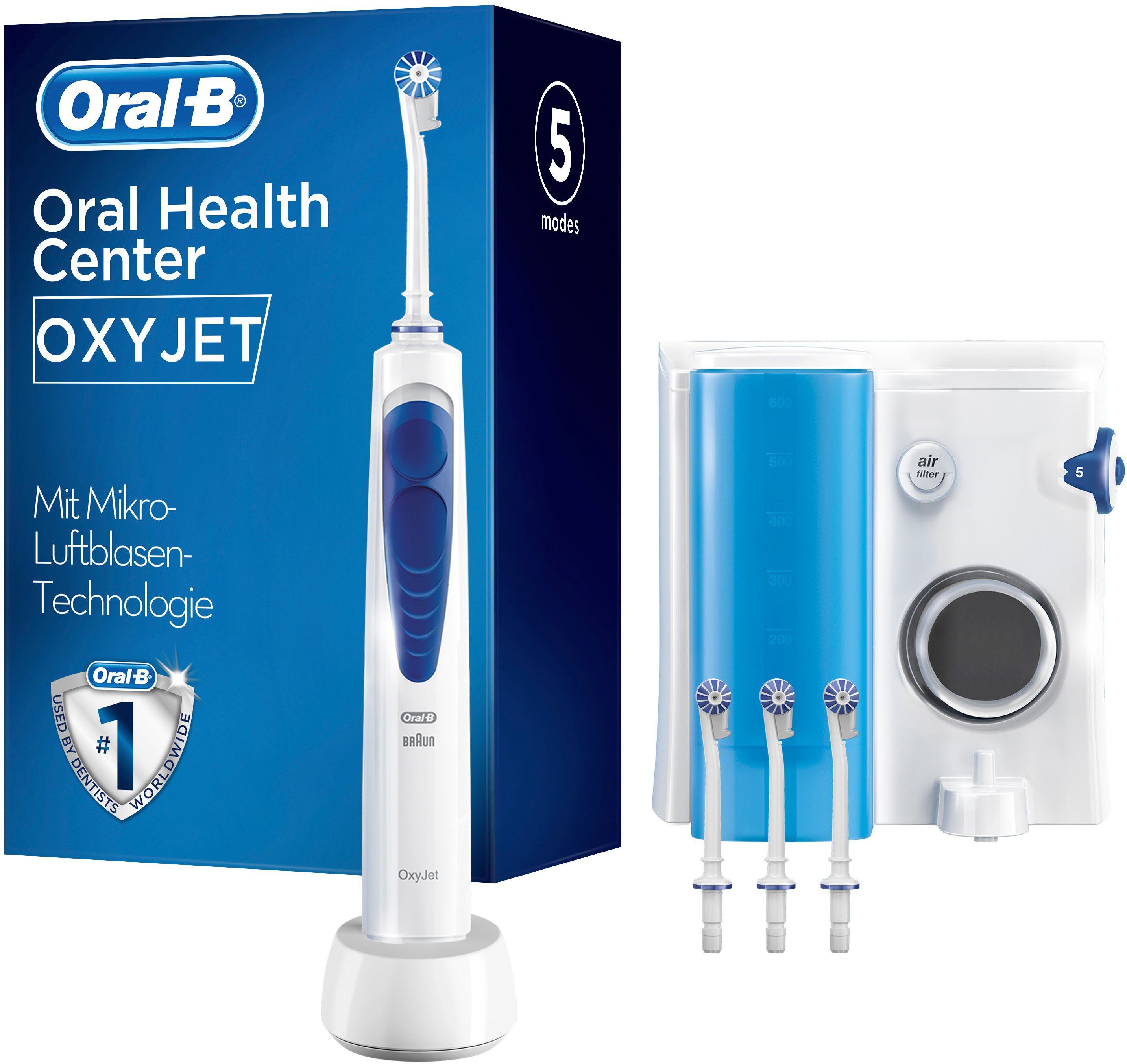 Oral-B Munddusche OxyJet Reinigungssystem