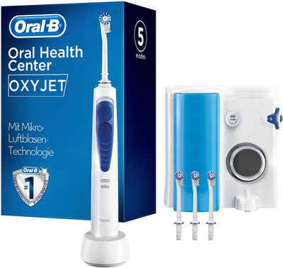 Oral B Munddusche OxyJet, Aufsätze: 4 St., Mikro-Luftblasen-Technologie