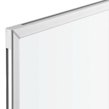 magnetoplan® Anzeigetafel Design-Weißwand/Schreibtafel CC emailliert - magnetisch - 100x90cm (1-St)