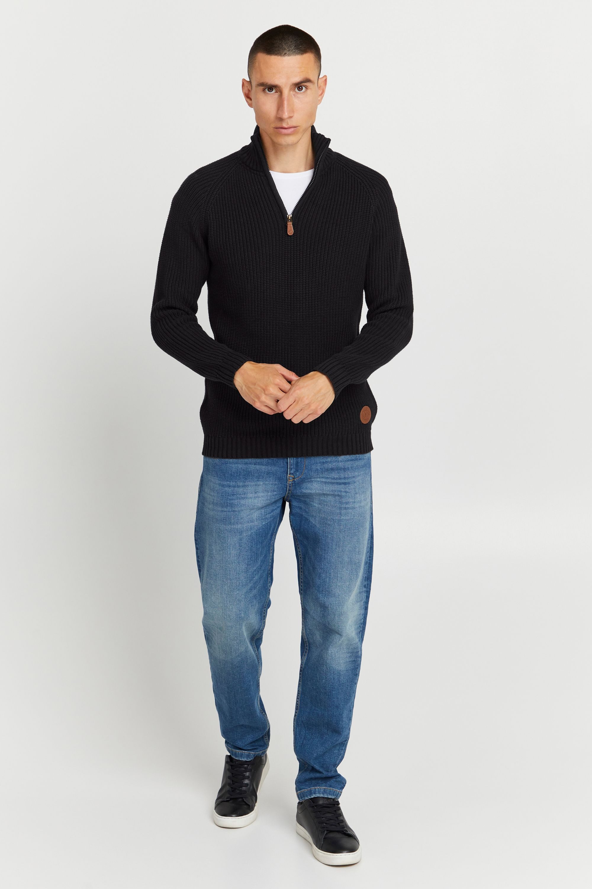 !Solid Troyer SDXenox Strickpulli mit Stehkragen günstig online kaufen