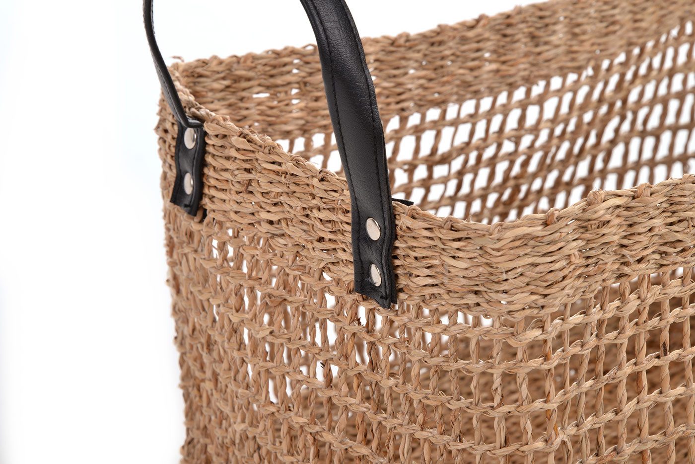 Lycce Dekokorb Aufbewahrungskorb SEEGRAS Deko-Korb Korb Tasche Korbtasche F günstig online kaufen