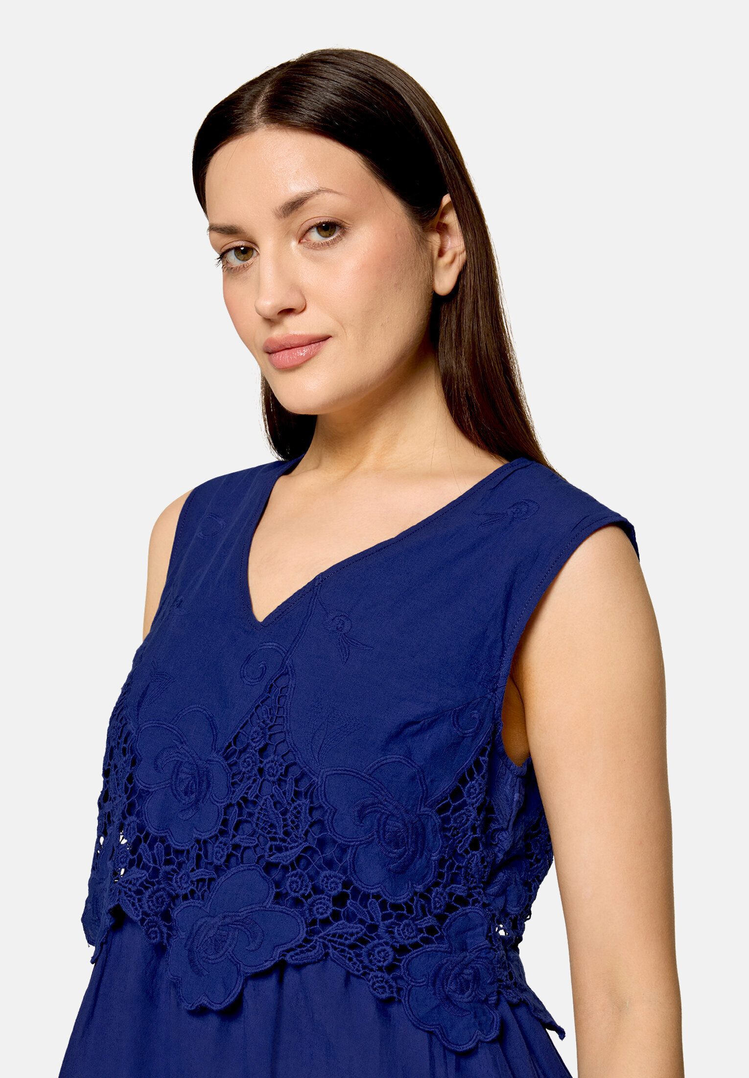 Betty Barclay Midikleid Damen mit V-Ausschnitt