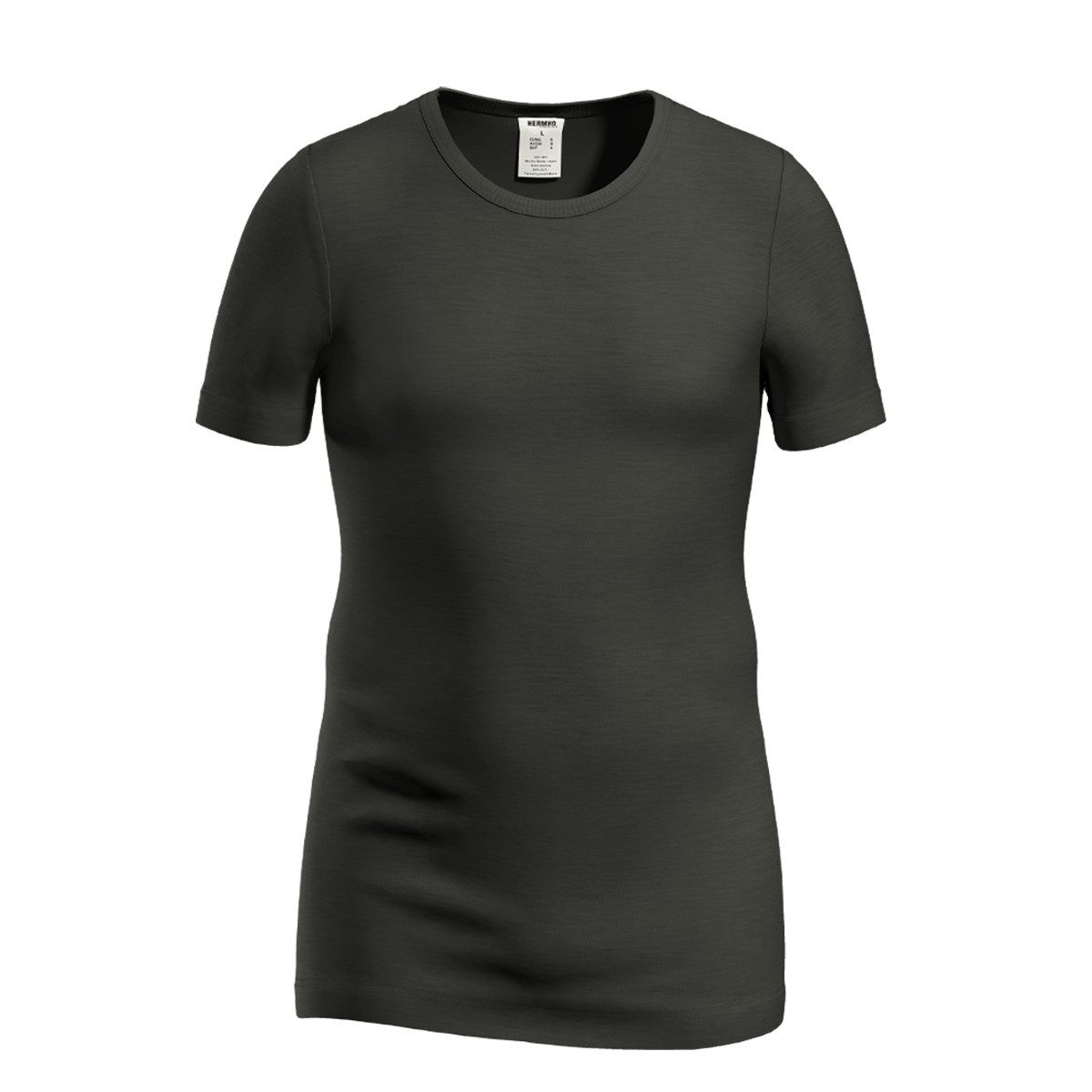 HERMKO Kurzarmshirt 40840 40840 Herren kurzarm Shirt mit Rundhals aus Merin günstig online kaufen