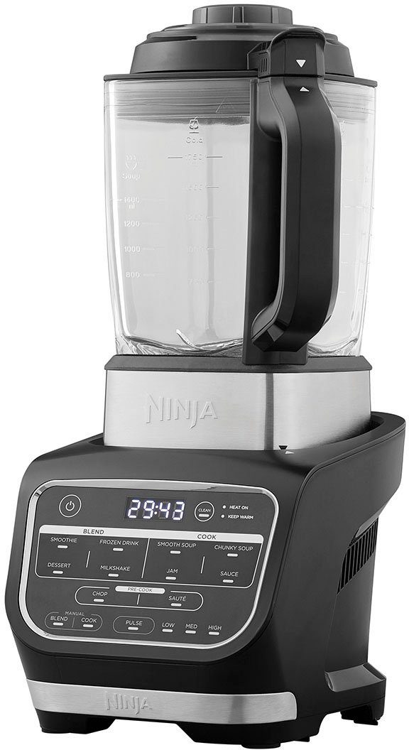 NINJA Standmixer HB150EU Suppenkocher, 1000 W, bis zu 1,7L Volumen, incl. eingebautem Heizelement