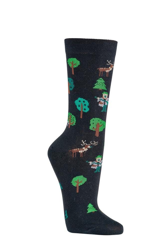 FussFreunde Socken 2 Paar Fun Socken, Spaß mit Socken, viele lustige Motive, Geschenkidee (Set, 2 Paar) handgekettelte Zehennaht, Piqué-Komfortbund