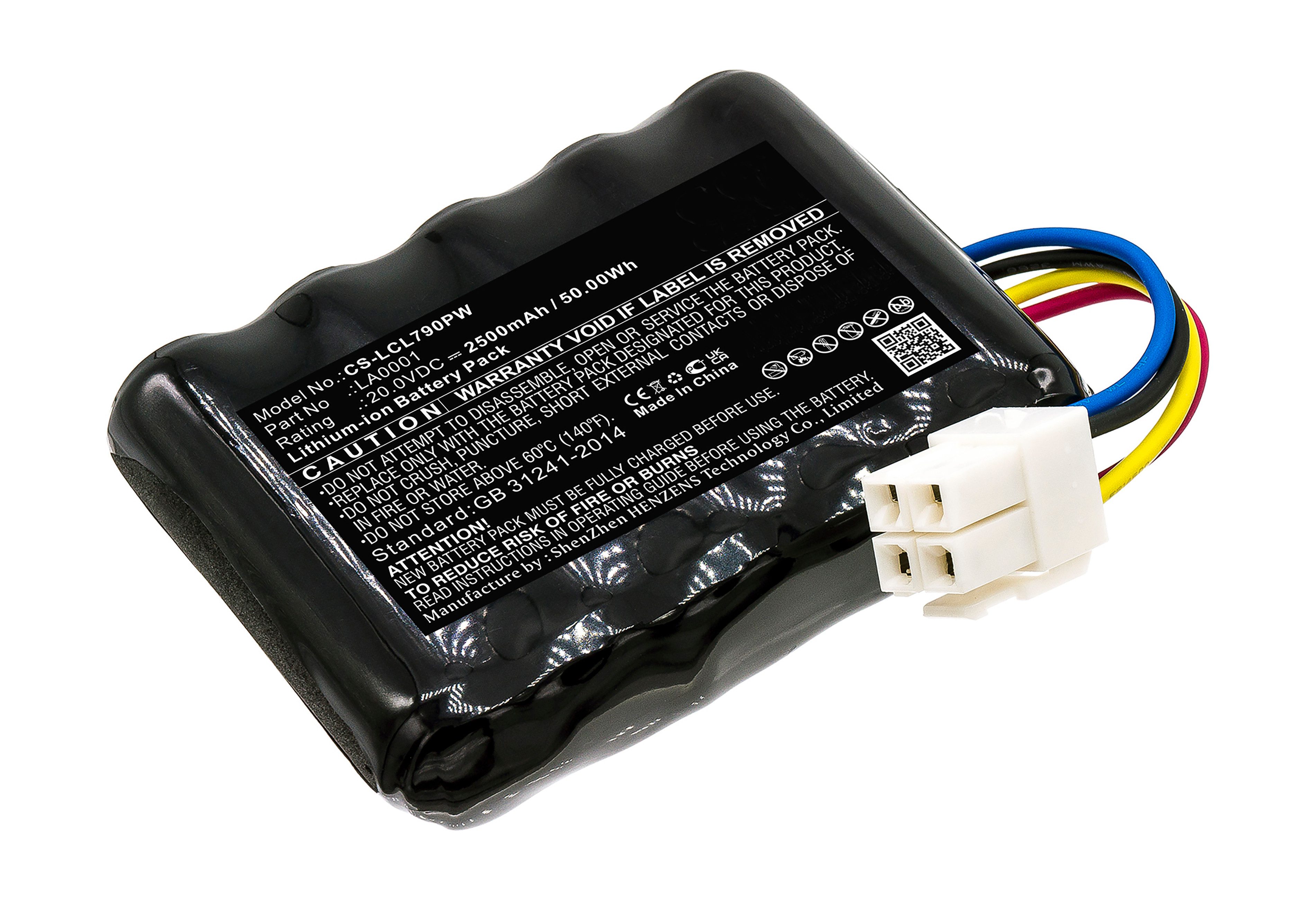 PowerSmart CS-LCL790PW Akku für Landxcape LX793 LX795 LX796 LX797 LX799 Li-ion 2500 mAh (20 V)