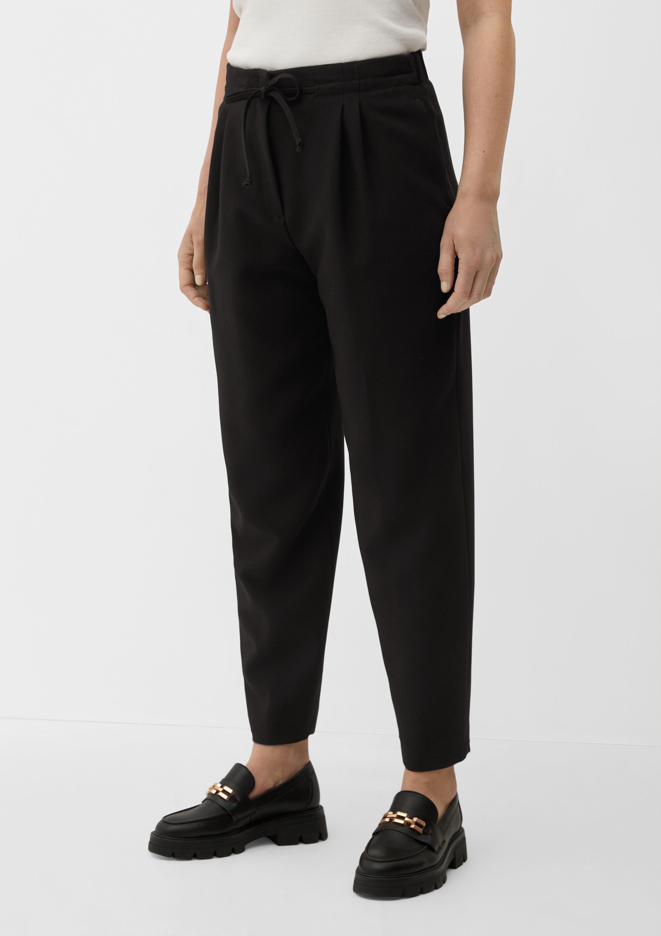 s.Oliver 7/8-Hose Hose Relaxed: Jogpants aus Viskosemix günstig online kaufen