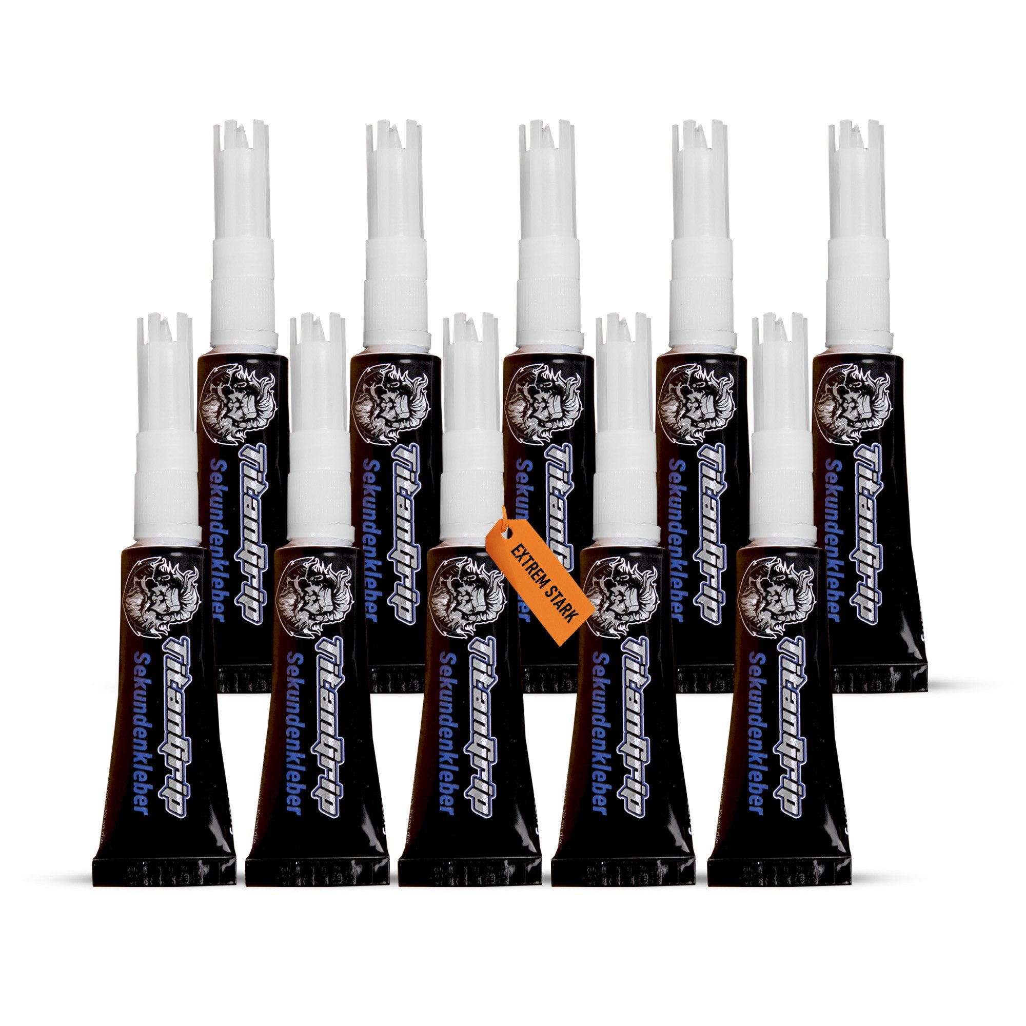 Bestlivings Sekundenkleber Gel extra stark, (5-tlg), hitze- und kältebeständig, für Holz, Metall, Kunststoff, Porzellan