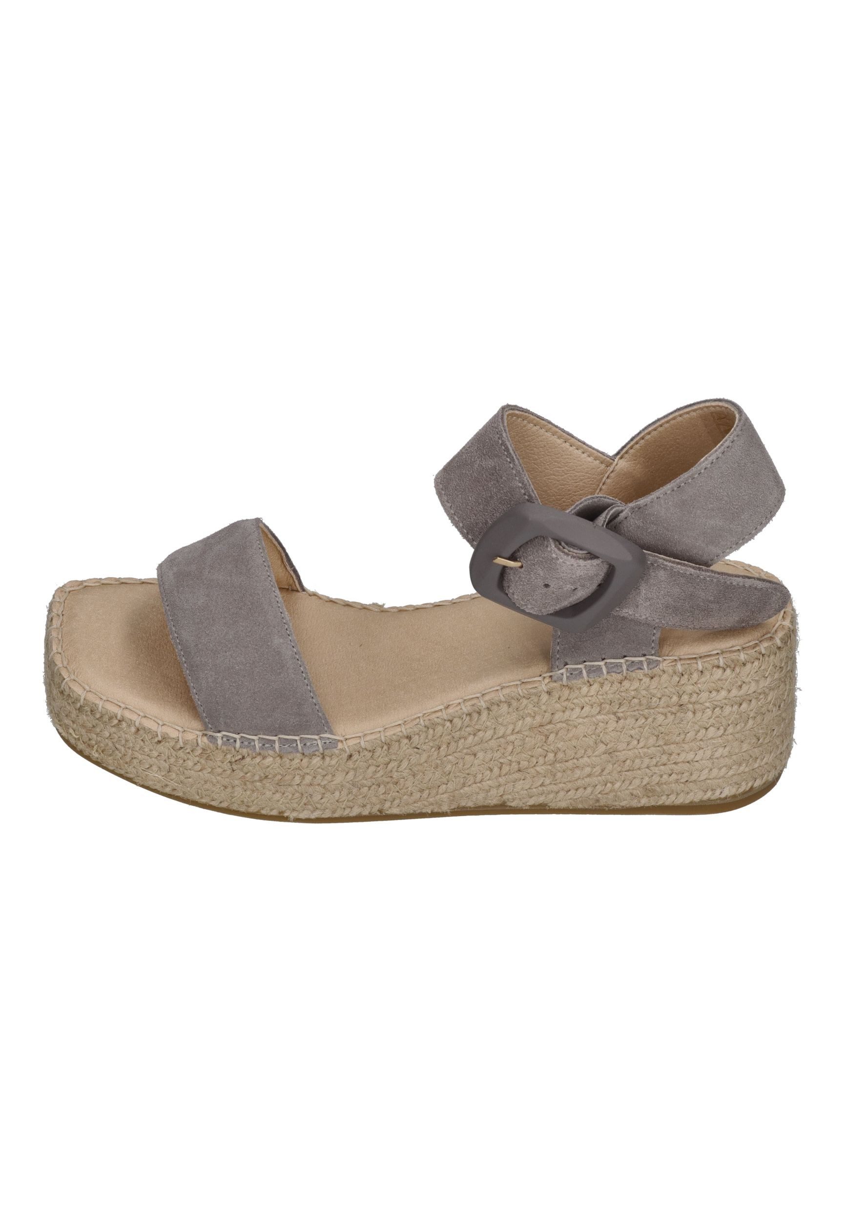 espadrij l´originale BETTY MONO HIGH Sandalette Stone