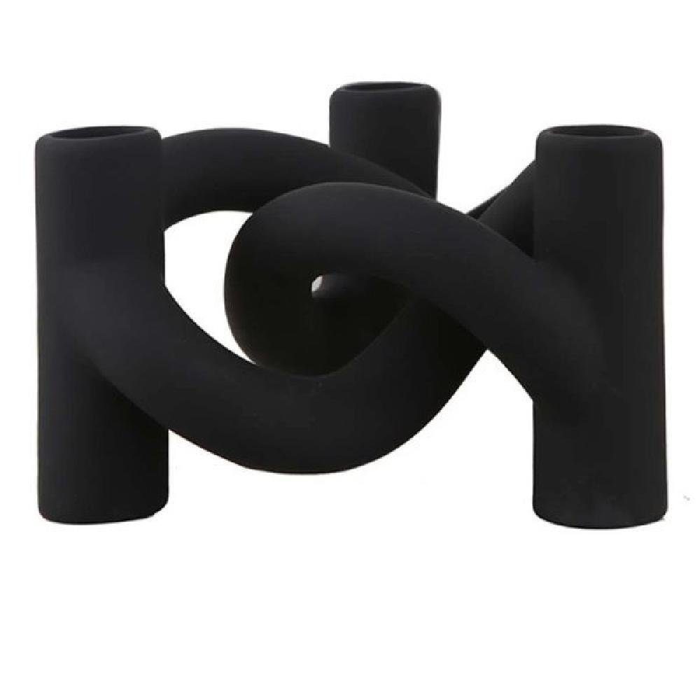 Cooee Design Kerzenhalter Kerzenständer Lykke Black (3er)