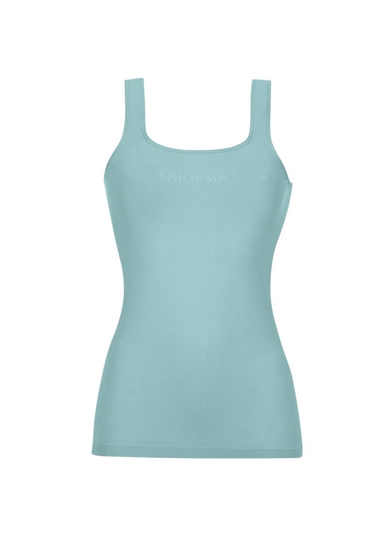 Trigema Unterhemd TRIGEMA Trägershirt aus Polyamid/Elasthan (1-St)