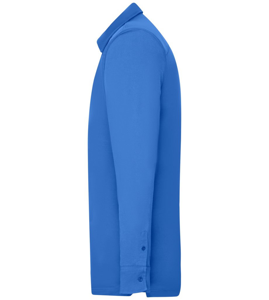 James & Nicholson Langarm-Poloshirt Doppelpack Sportliches Herren Langarm Polo in Washed Optik JN714 (Doppelpack, 2 Stück) Feine Piqué-Qualität – Bild 4 von 5