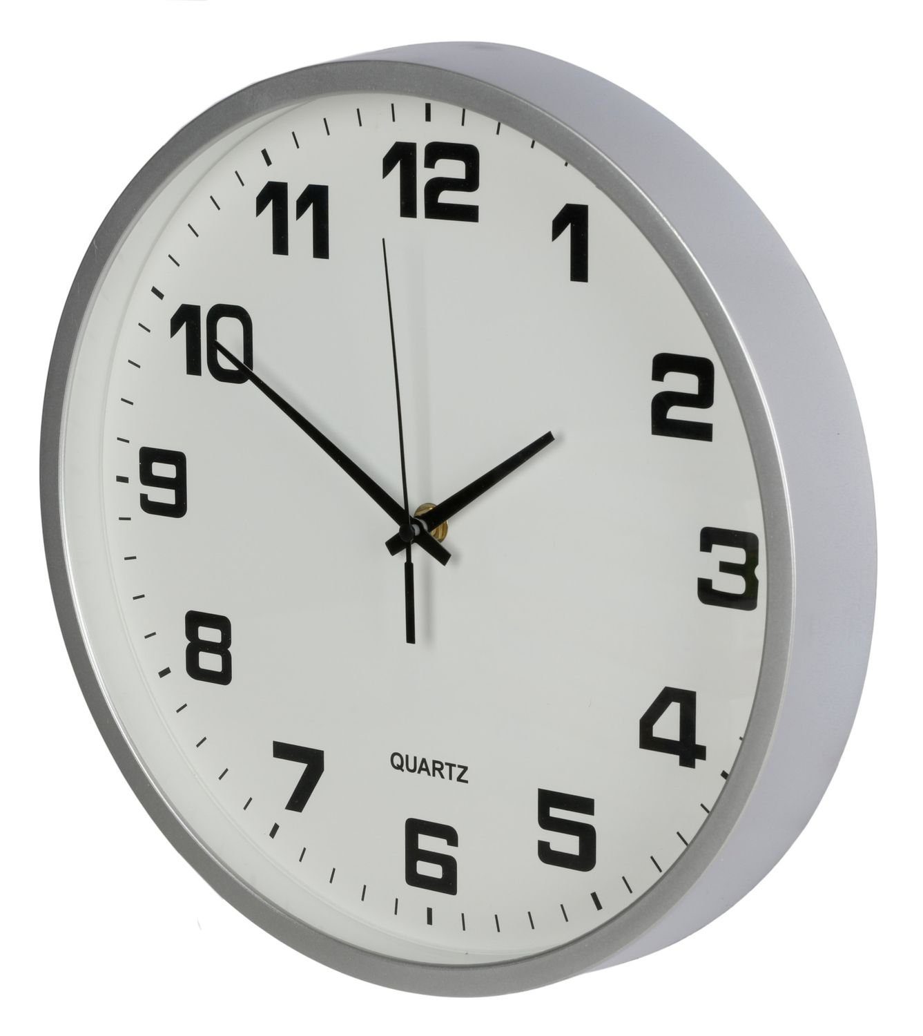 BURI Wanduhr Wanduhr 30cm Küchenuhr Wohnzimmeruhr Baduhr Uhr Quarz Quartz U günstig online kaufen