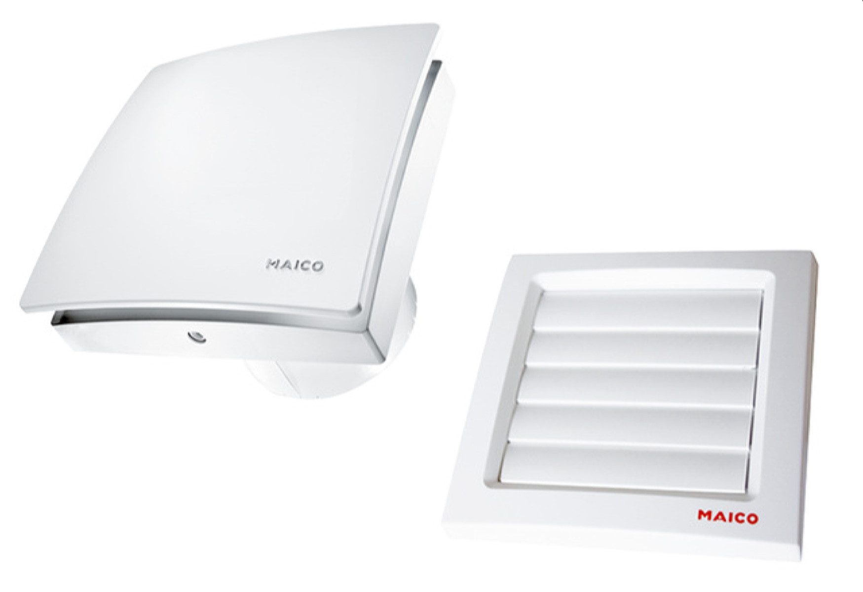 MAICO Wandventilator Kleinraumventilator AKE 100, Kellerentfeuchtung 92 m3/h DN 100