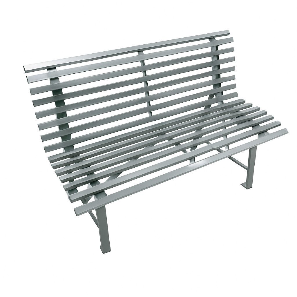 Greemotion Gartenbank [Palermo] Balkonbank Stahl 150x73x78 cm