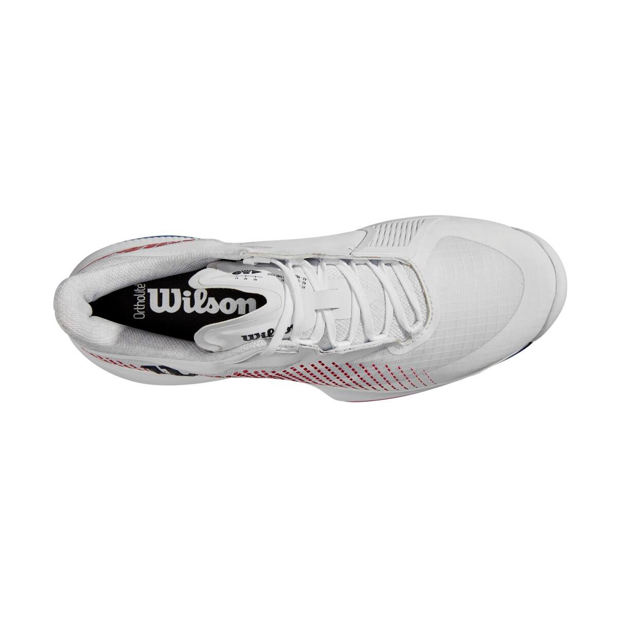Wilson Kaos Swift 1.5 Clay/Sandplatz/Leichtigkeit 2024 weiss Herren Tennisschuh