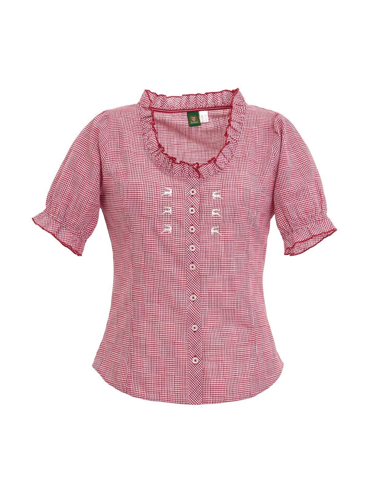 OS Trachten Trachtenbluse 451000-3515 (1-tlg) günstig online kaufen