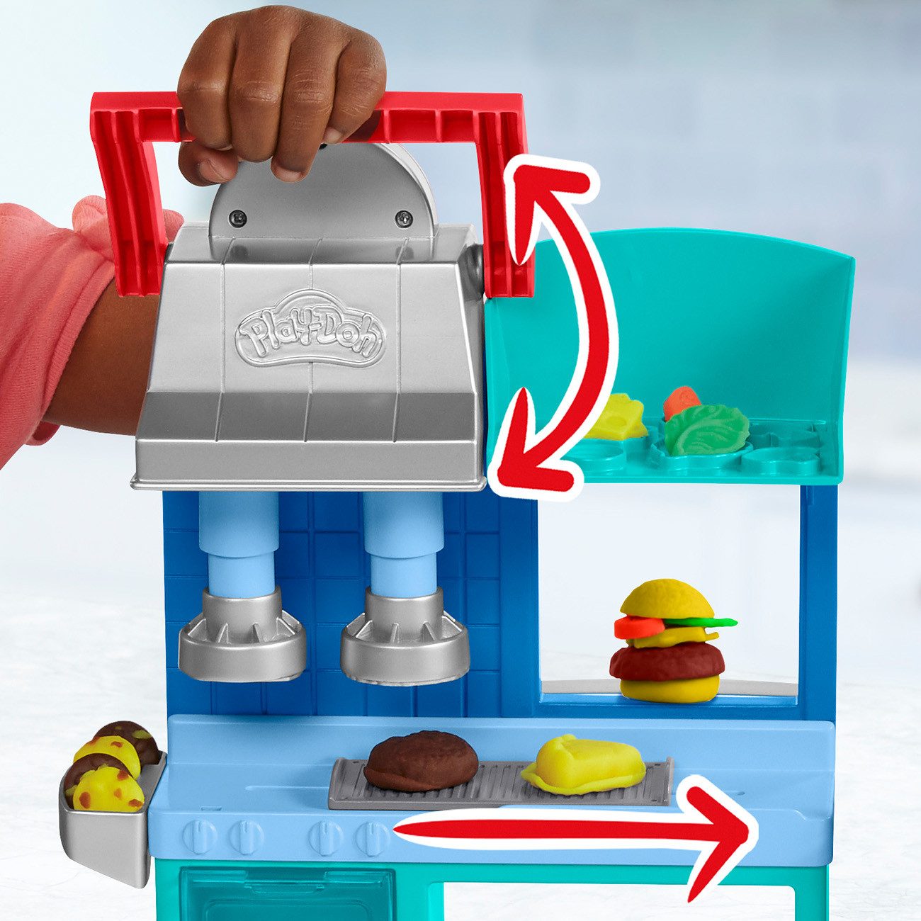 Hasbro Knete Play-Doh Buntes Restaurant