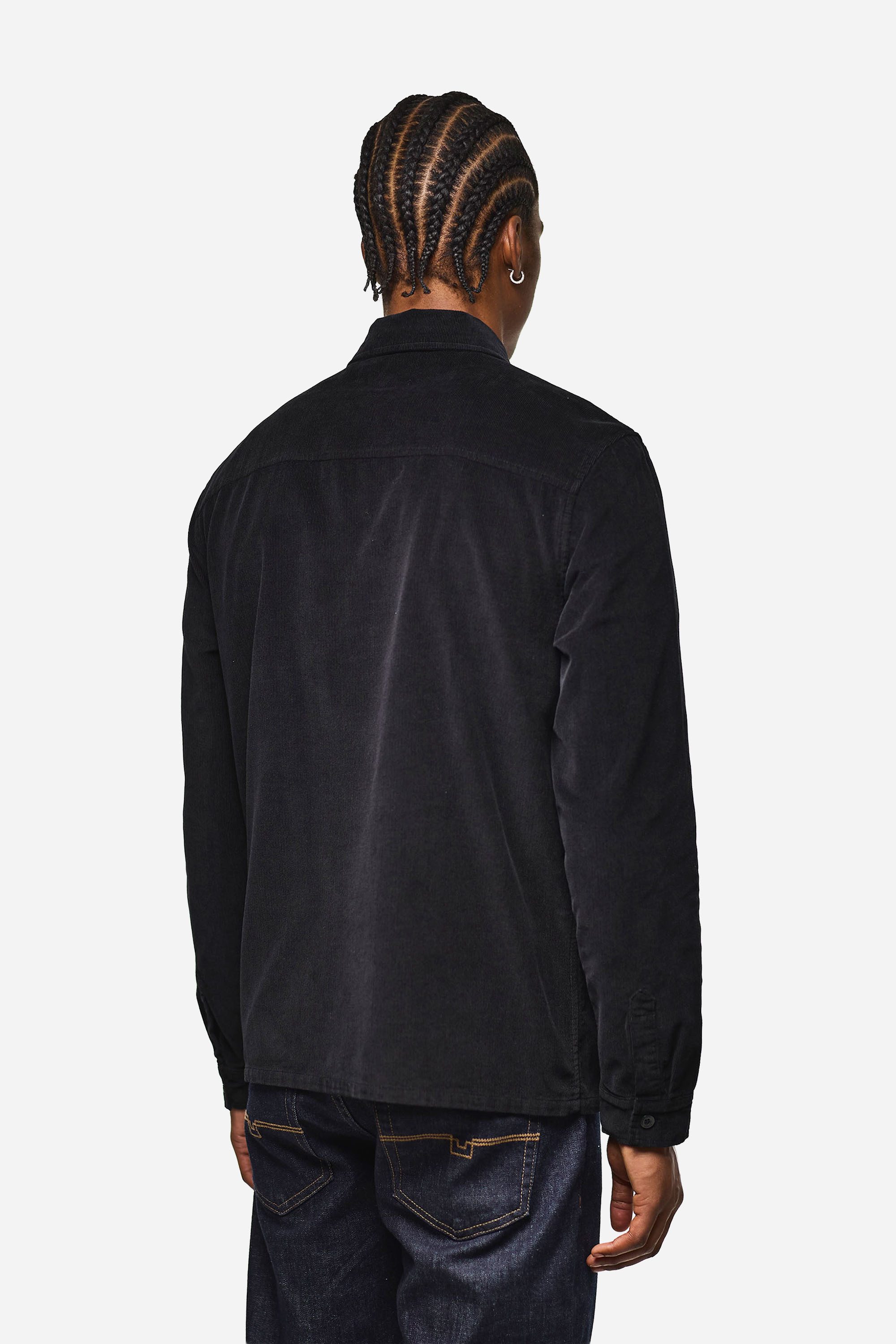 Weekend Offender Kurzarmshirt WELCH CORD OVERSHIRT. Herren Überhemd Herren, leichte Hemdjacke, Feincord, Jackenhemd, Sale