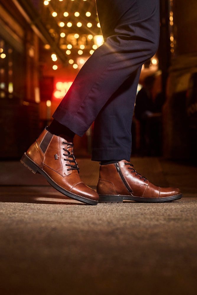 Rieker Schnürstiefelette Schnürboots mit wasserabweisender riekerTEX-Membran – Bild 3 von 5