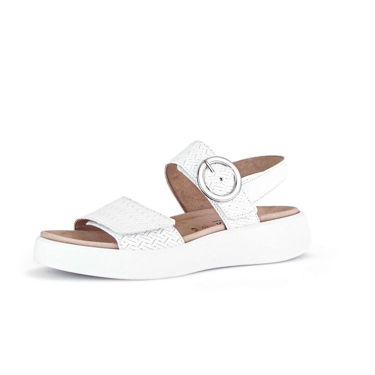 Gabor Plateau Sandale Glattleder Plateausandaletten