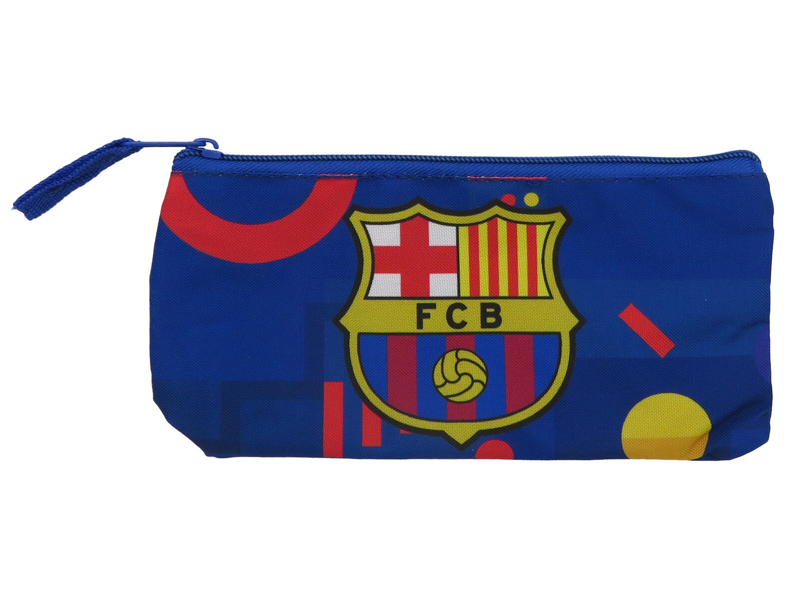 FC Barcelona Federmäppchen - Schreibset mit Federmäppchen, Stift, Bleistift und Aufklebern, (1-tlg) – Bild 4 von 5