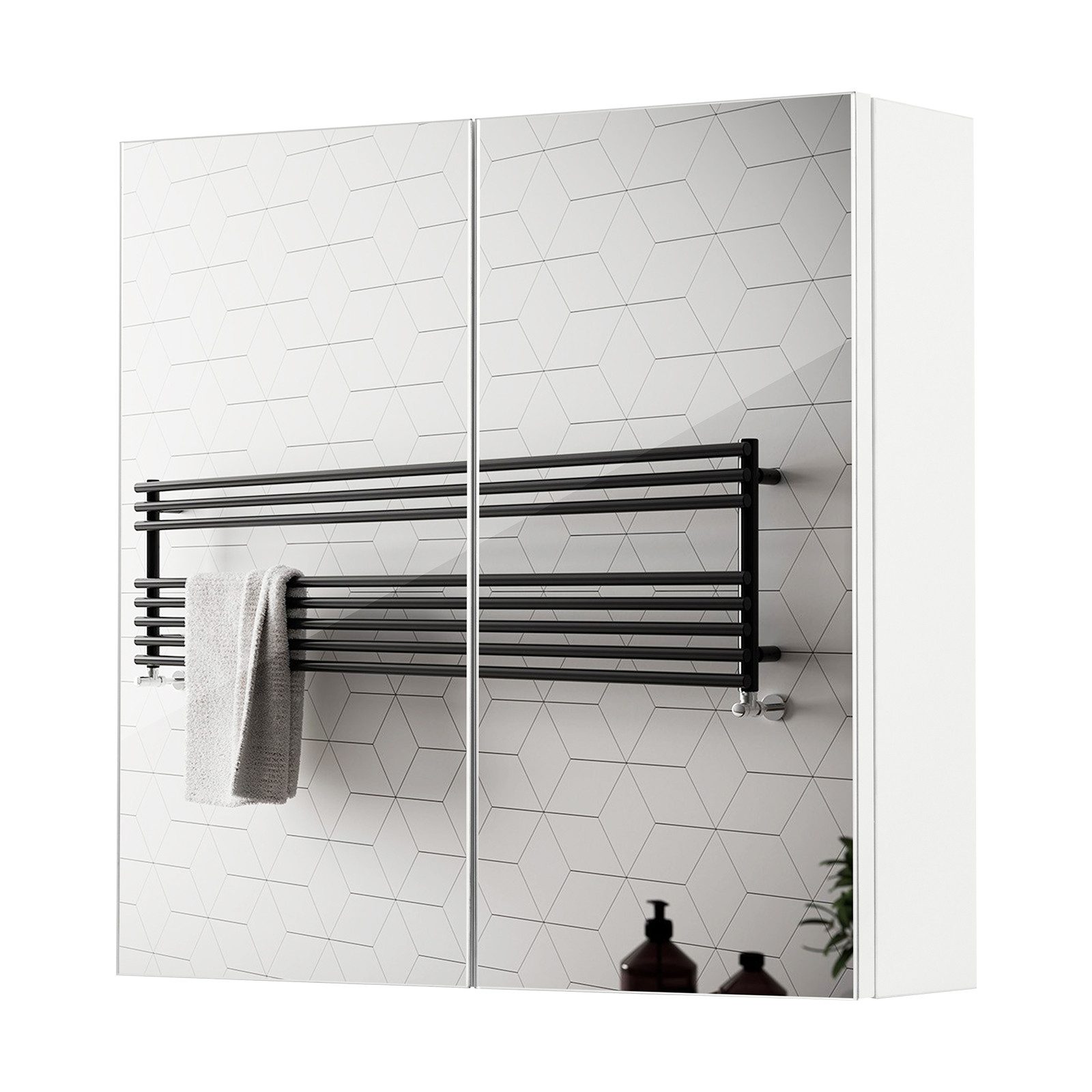 Mondeer Badezimmerspiegelschrank Badezimmerspiegel Hängeschrank, Wandschran günstig online kaufen