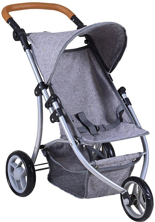Knorrtoys® Puppenbuggy Lio - Stone Brown günstig online kaufen