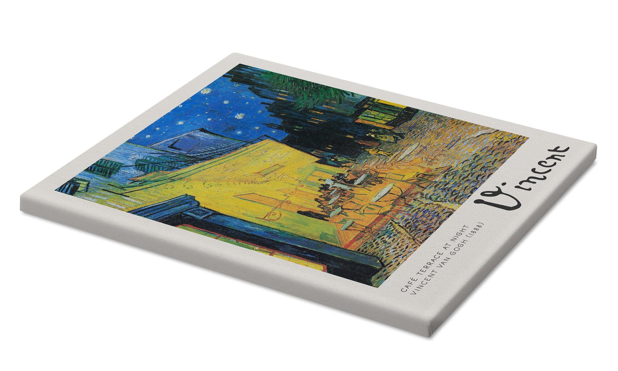 Posterlounge Wandbild Caféterrasse am Abend, 1888, günstig online kaufen